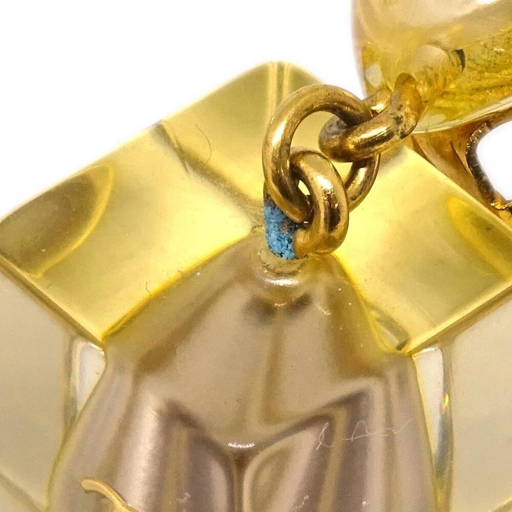 Chanel Dangle Earrings Clip-On Gold 97P 194281 - Picture 2 of 4
